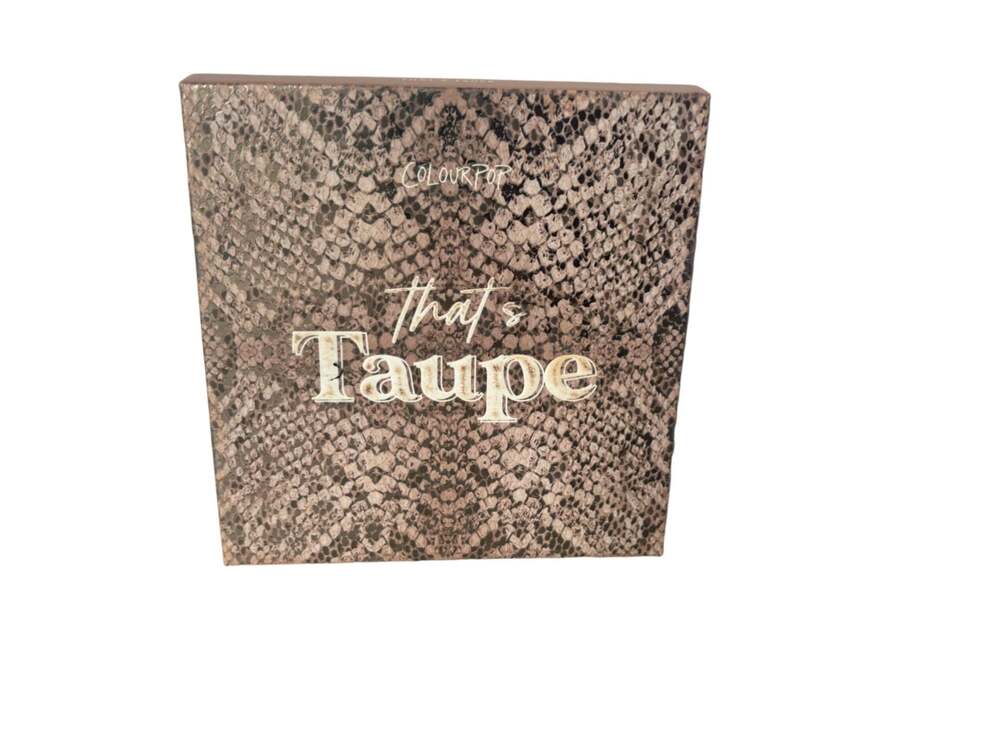 ColourPop That's Taupe 9-Pan Pressed Powder Eyeshadow Palette 0.3oz